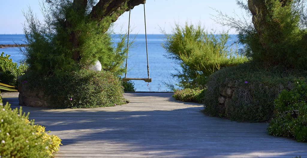 jardin bord de mer à Ploemeur